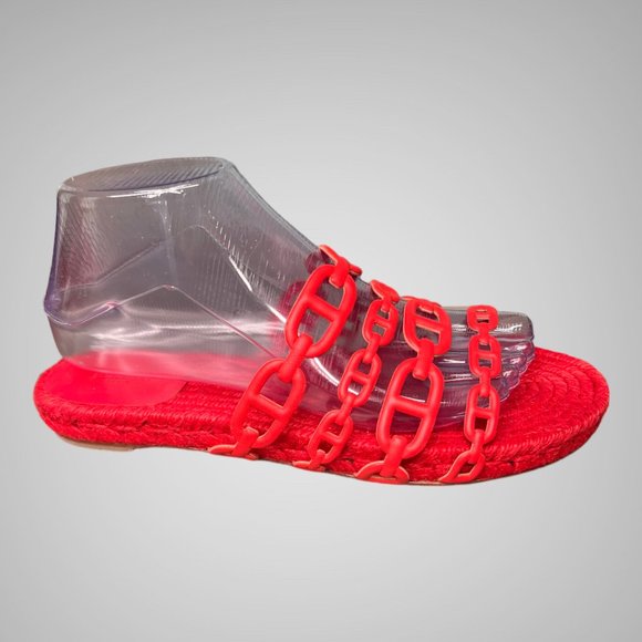 Hermes Ancone Espadrille Sandals EU 40 Most Expensive Leather Model - Picture 2 of 14